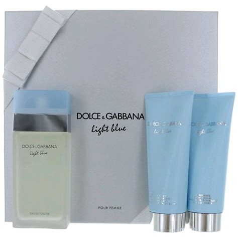 dolce gabbana light blue set.